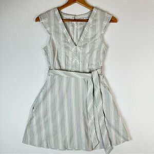 O'Neill  Jamyson Stripe V Neck Mini Dress Beach Summer